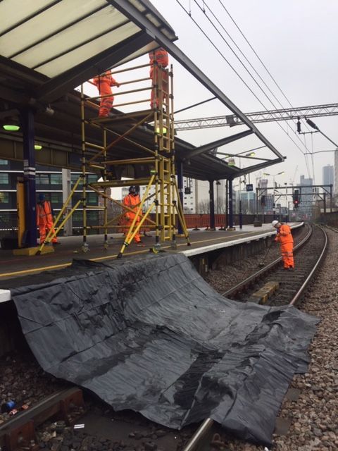 Manchester Piccadilly Station - Platform 13 & 14 Canopy Replacement